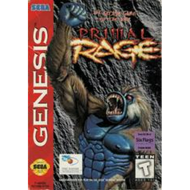 Primal Rage [Cardboard Box] - Sega Genesis