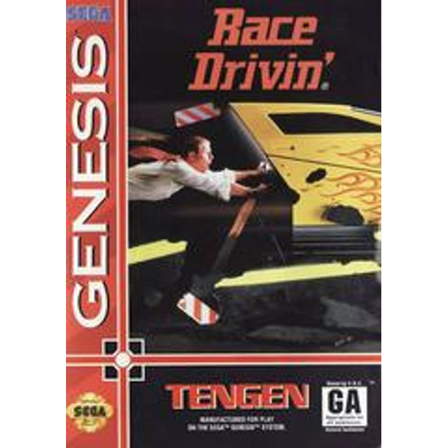 Race Drivin [Cardboard Box] - Sega Genesis