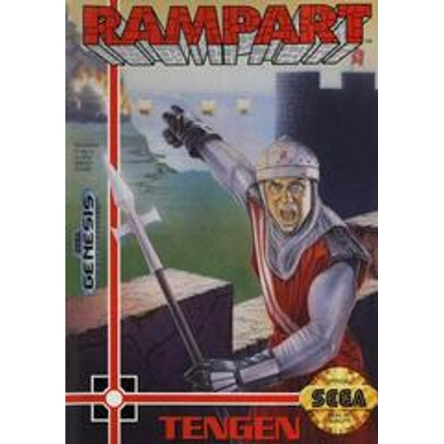 Rampart [Cardboard Box] - Sega Genesis