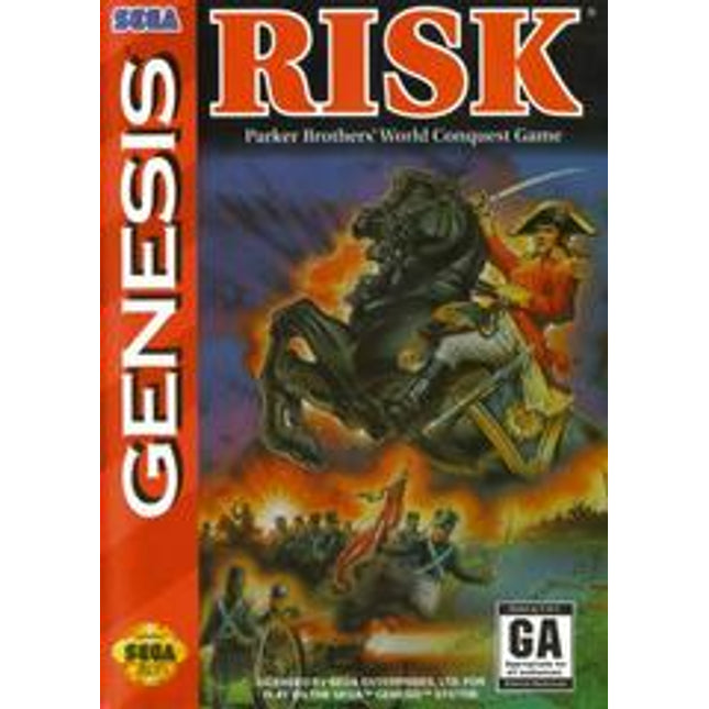 Risk [Cardboard Box] - Sega Genesis