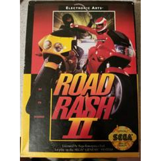 Road Rash II [Cardboard Box] - Sega Genesis