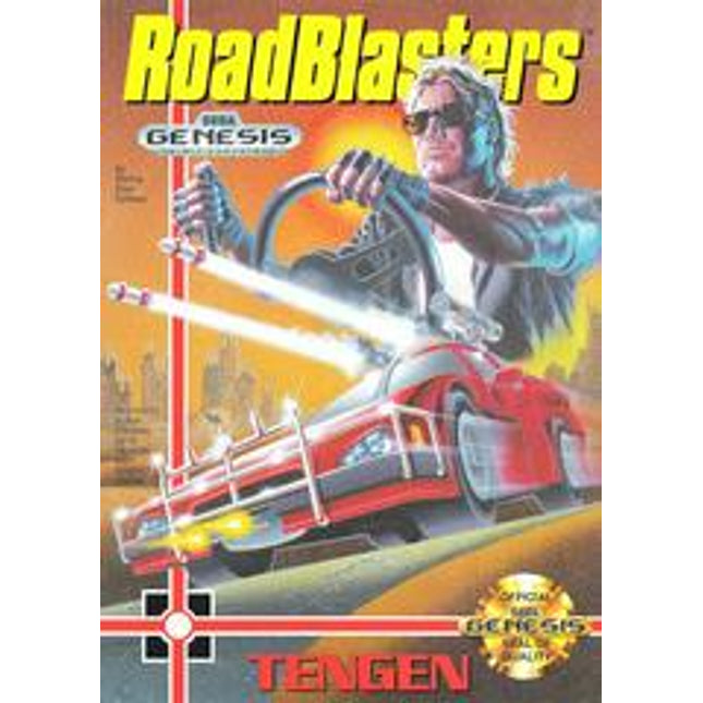 RoadBlasters [Cardboard Box] - Sega Genesis