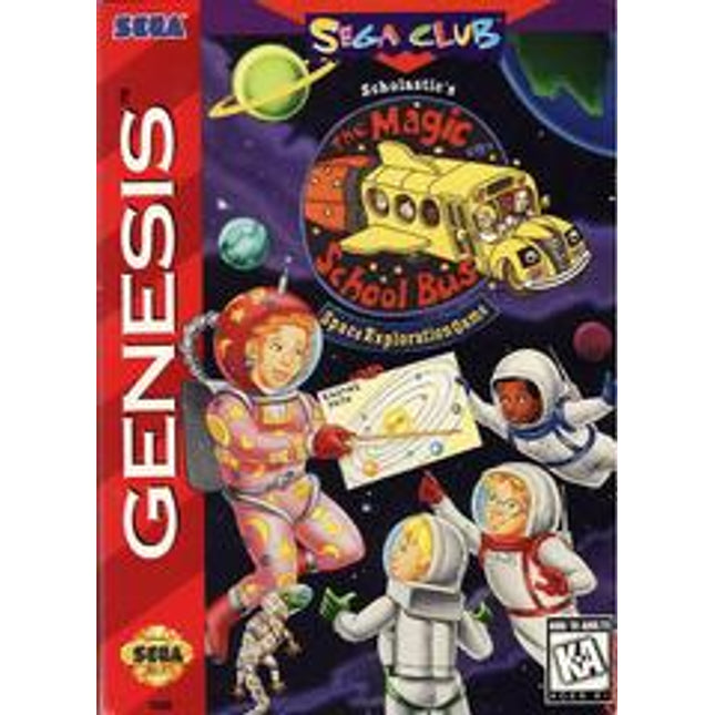 The Magic School Bus [Cardboard Box] - Sega Genesis