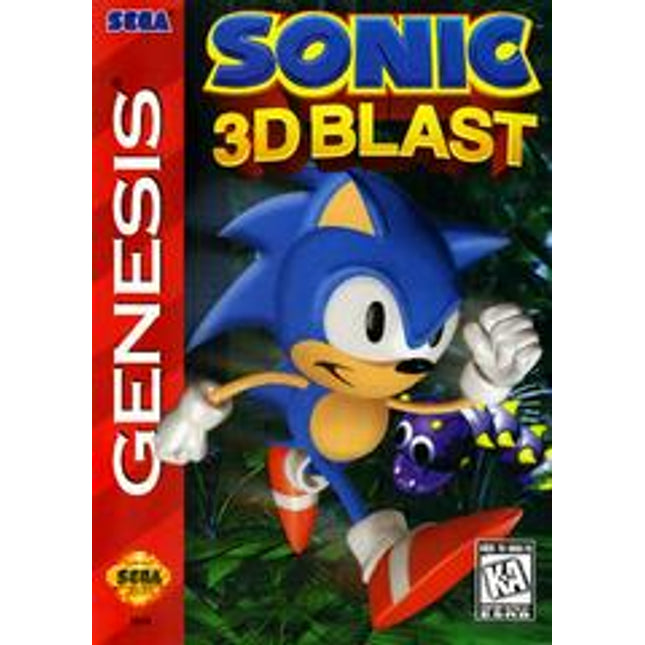 Sonic 3D Blast [Cardboard Box] - Sega Genesis