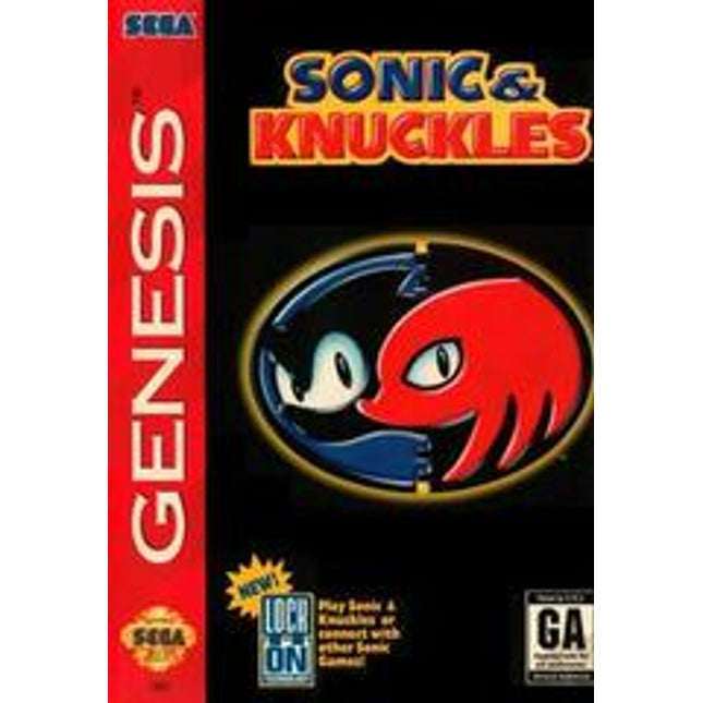 Sonic and Knuckles [Cardboard Box] - Sega Genesis