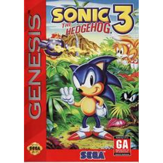 Sonic the Hedgehog 3 [Cardboard Box] - Sega Genesis