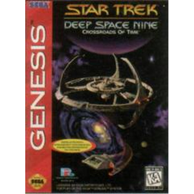 Star Trek Deep Space Nine Crossroads of Time [Cardboard Box] - Sega Genesis