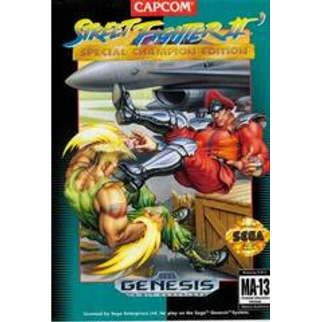 Street Fighter II Special Champion Edition [Cardboard Box] - Sega Genesis