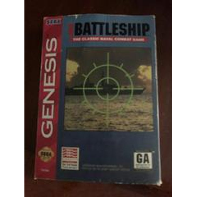 Super Battleship [Cardboard Box] - Sega Genesis