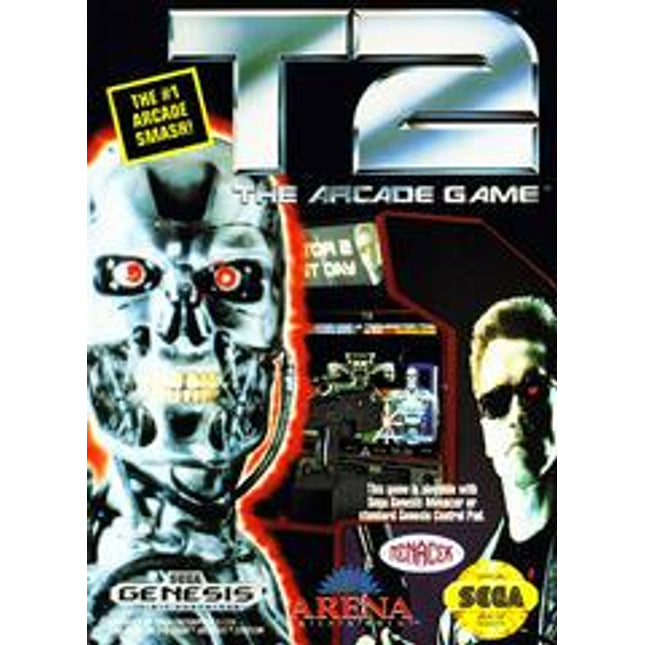 T2 The Arcade Game [Cardboard Box] - Sega Genesis