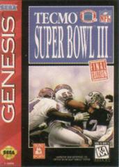 Tecmo Super Bowl III [Cardboard Box] - Sega Genesis