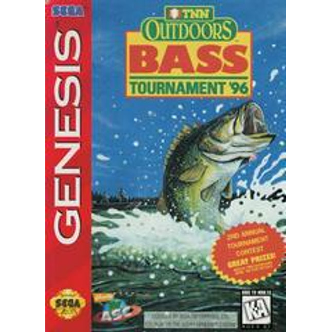 TNN Outdoors Bass Tournament '96 [Cardboard Box] - Sega Genesis