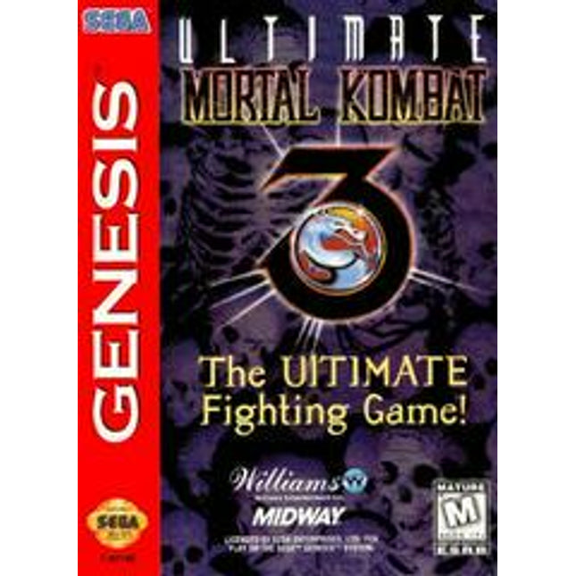 Ultimate Mortal Kombat 3 [Cardboard Box] - Sega Genesis
