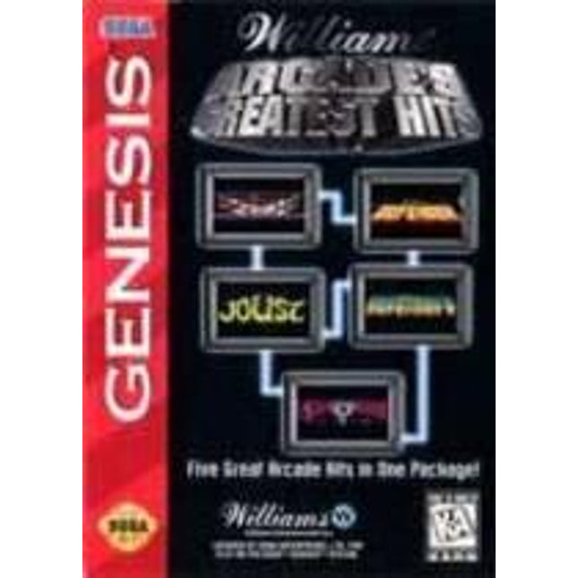 Williams Arcade's Greatest Hits [Cardboard Box] - Sega Genesis