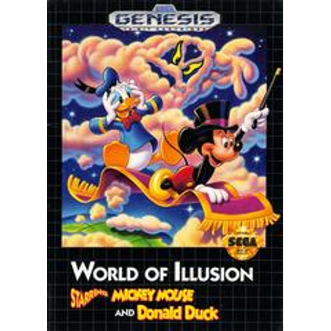 World of Illusion [Cardboard Box] - Sega Genesis