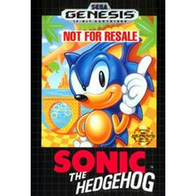 Sonic the Hedgehog [Not for Resale] - Sega Genesis