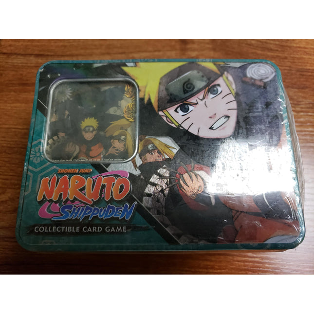 Naruto Tin - Fierce Ambitions - Set 15 & 16 - 4 Booster Packs (2 Broken Promise, 2 Foretold Prophecy) - Naruto CCG Card Game - Sealed