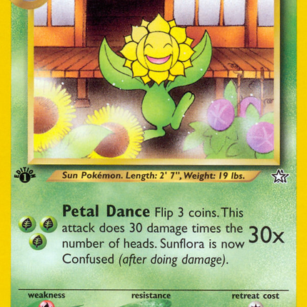 Sunflora (50/111) [Neo Genesis 1st Edition]