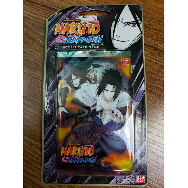 Foretold Prophecy - Set 15 - Blister Pack x1 - Sasuke & Orochimaru Art - Naruto CCG Card Game - Sealed
