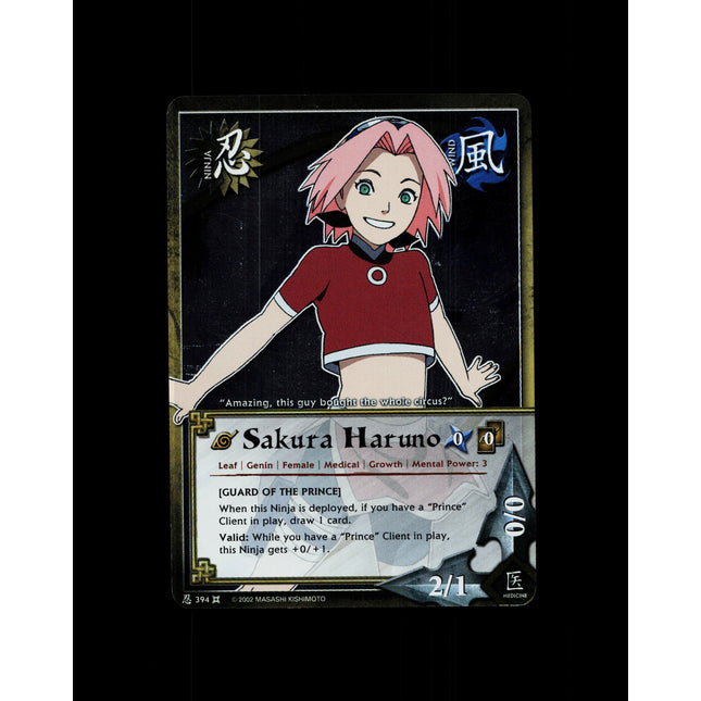 Sakura Haruno - 394 - NM - 1st Edition - Foil - Naruto CCG - D3-44