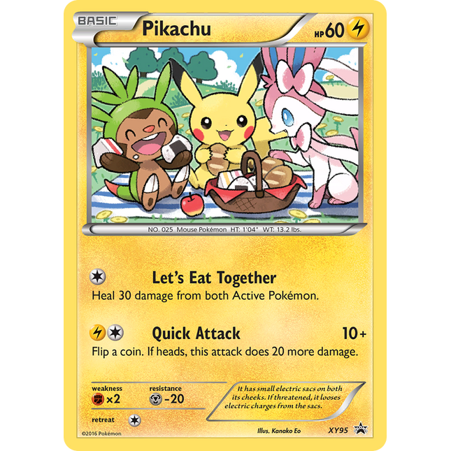 Pikachu (XY95) [XY: Black Star Promos]