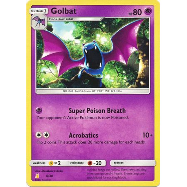 Golbat (6/30) [Sun & Moon: Trainer Kit - Alolan Raichu]