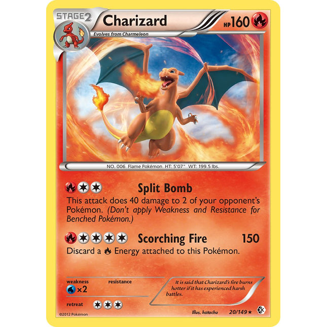 Charizard (20/149) (Cosmos Holo) (Blister Exclusive) [Black & White: Boundaries Crossed]