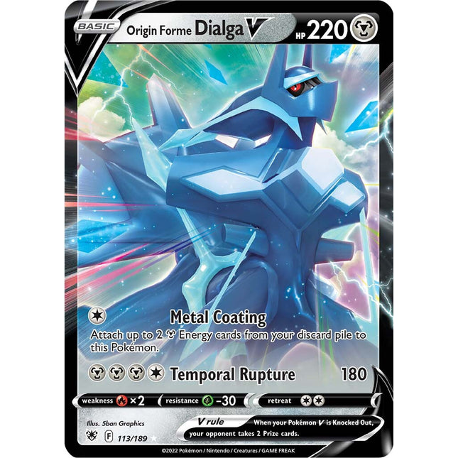 Origin Forme Dialga V (113/189) [Sword & Shield: Astral Radiance]