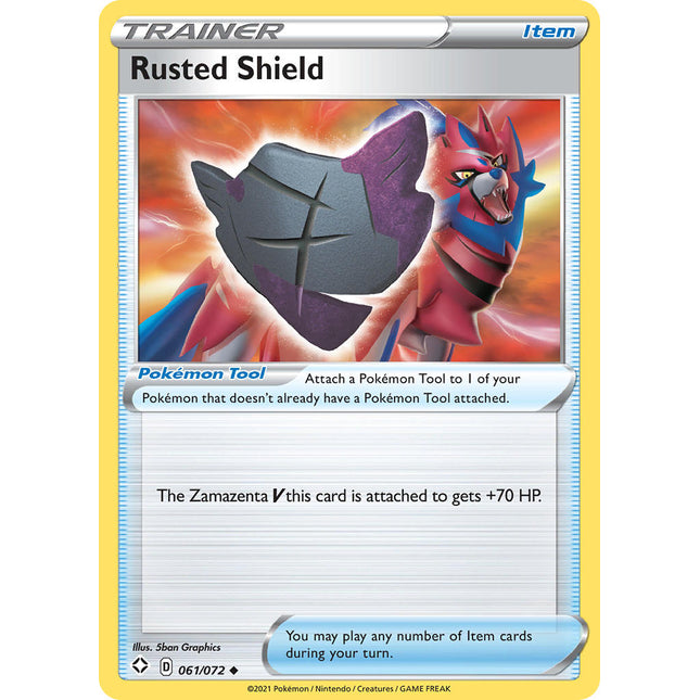 Rusted Shield (061/072) [Sword & Shield: Shining Fates]
