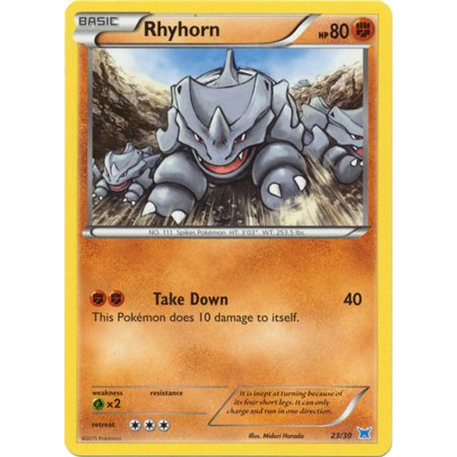 Rhyhorn (23/30) [XY: Trainer Kit 2 - Latios]