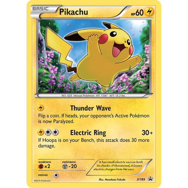 Pikachu (XY89) (Collector Chest) [XY: Black Star Promos]