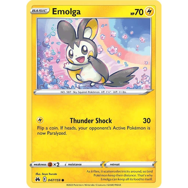 Emolga (047/159) [Sword & Shield: Crown Zenith]
