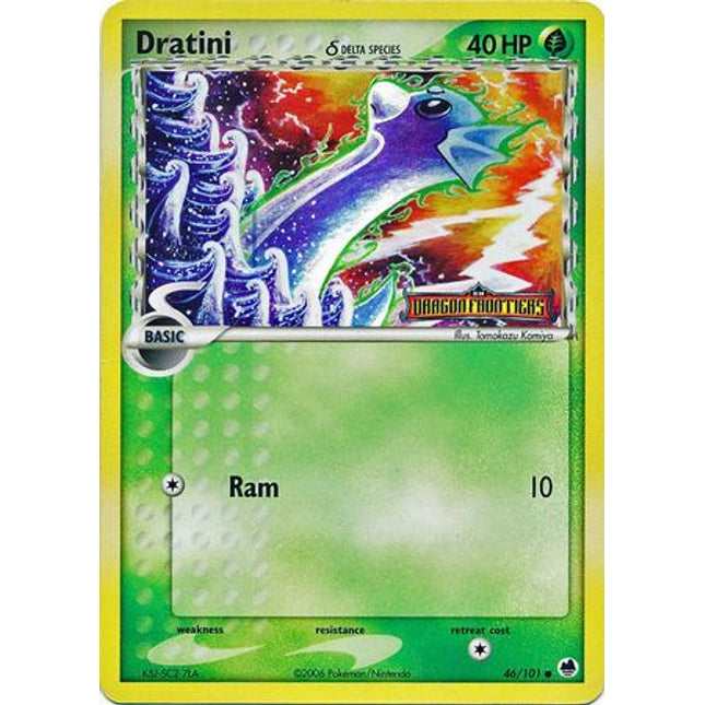 Dratini (46/101) (Delta Species) (Stamped) [EX: Dragon Frontiers]