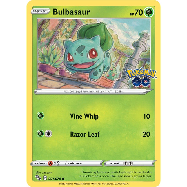 Bulbasaur (001/078) [Pokémon GO]