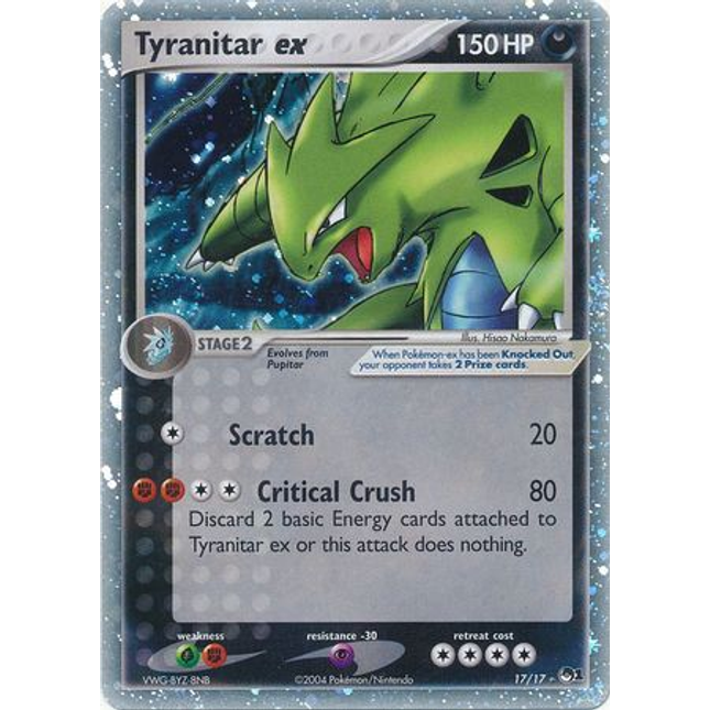 Tyranitar ex (17/17) (Holo) [POP Series 1]