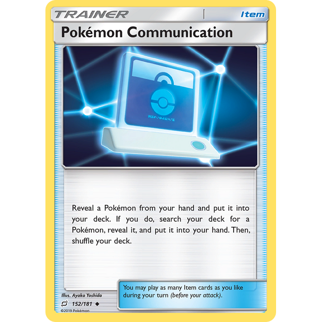 Pokemon Communication (152/181) [Sun & Moon: Team Up]