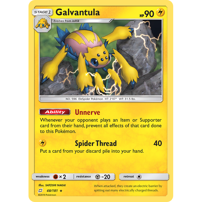 Galvantula (48/181) [Sun & Moon: Team Up]