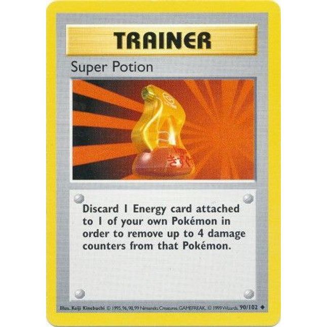 Super Potion (90/102) [Base Set (Shadowless)]
