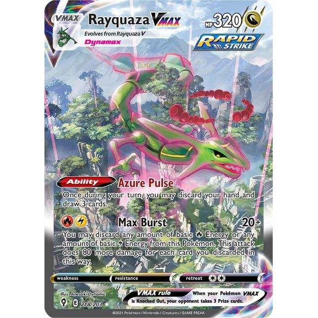 Rayquaza VMAX (218/203) [Sword & Shield: Evolving Skies]
