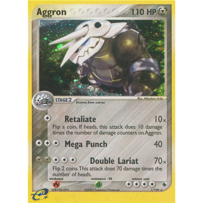 Aggron (1/109) [EX: Ruby & Sapphire]