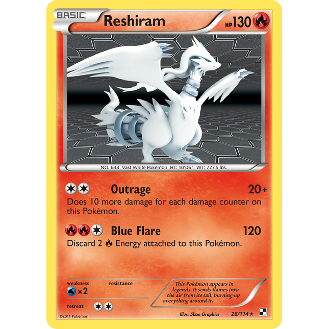 Reshiram [Black & White]