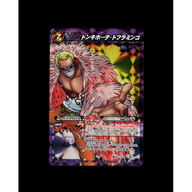 Donquixote Doflamingo - 71/71 - PSA NM - Miracle Rare - Miracle Battle Carddass - One Piece - E2-9