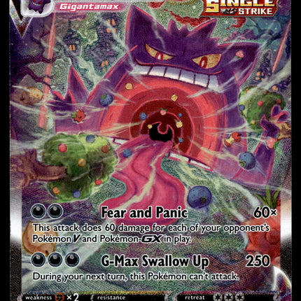 Gengar Vmax - 271/264 - NM - Alt Art - Fusion Strike - Pokemon - A6-89