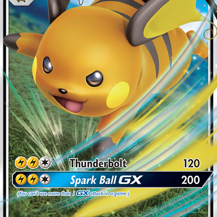 Raichu-GX [SM Black Star Promos]