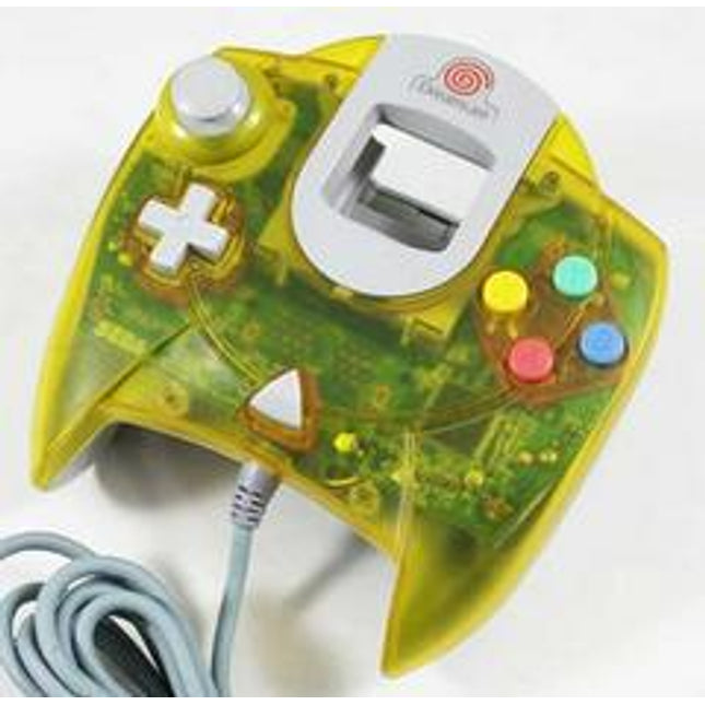 Yellow Sega Dreamcast Controller - Sega Dreamcast