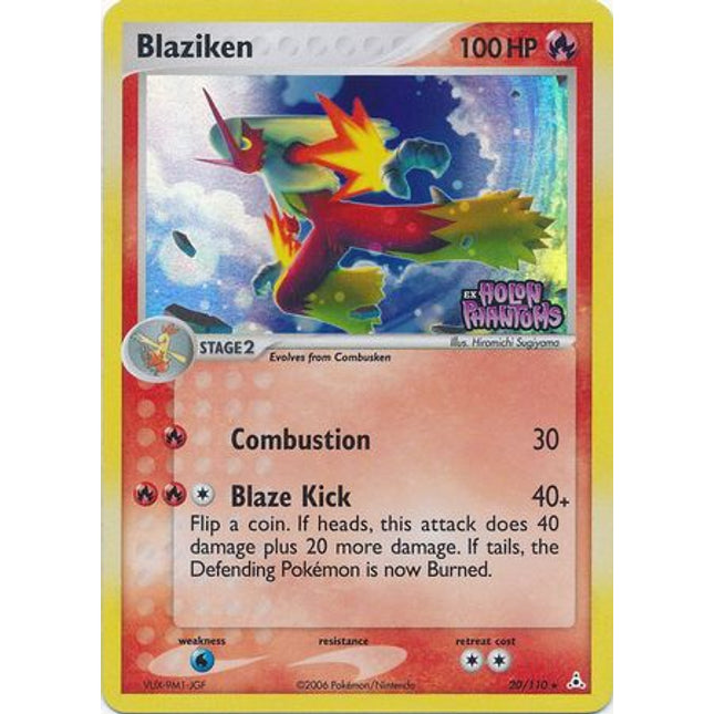 Blaziken (20/110) (Stamped) [EX: Holon Phantoms]