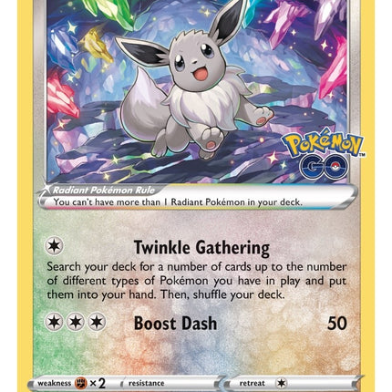 Radiant Eevee (SWSH230) [Sword & Shield: Black Star Promos]