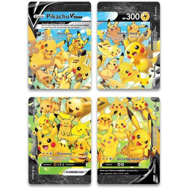 Pikachu V-UNION (Set of 4) [Sword & Shield: Black Star Promos]