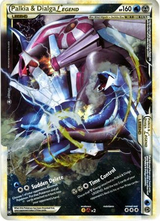 Palkia & Dialga LEGEND (101/102)  (Jumbo Card) [HeartGold & SoulSilver: Triumphant]