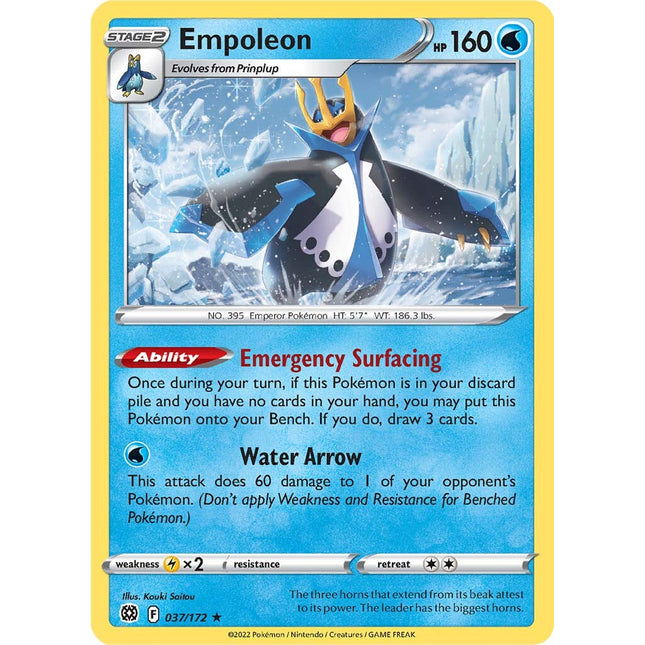 Empoleon (037/172) [Sword & Shield: Brilliant Stars]